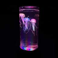 Светодиодный ночник &quot;Медузы в аквариуме&quot; Цилиндр 35 см Jellyfish Lamp USB - Светодиодный ночник "Медузы в аквариуме" Цилиндр 35 см Jellyfish Lamp USB