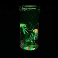 Светодиодный ночник &quot;Медузы в аквариуме&quot; Цилиндр 35 см Jellyfish Lamp USB - Светодиодный ночник "Медузы в аквариуме" Цилиндр 35 см Jellyfish Lamp USB