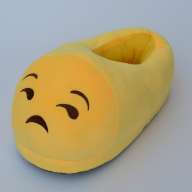 Тапочки Смайлы Emoji Sad - Тапочки Смайлы Emoji Sad