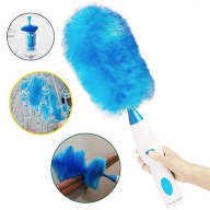 Чудо метелка SPIN DUSTER, две насадки и удлинитель метлы - Чудо метелка SPIN DUSTER, две насадки и удлинитель метлы