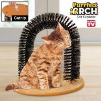 Когтеточка со щеткой Purrfect ARCH