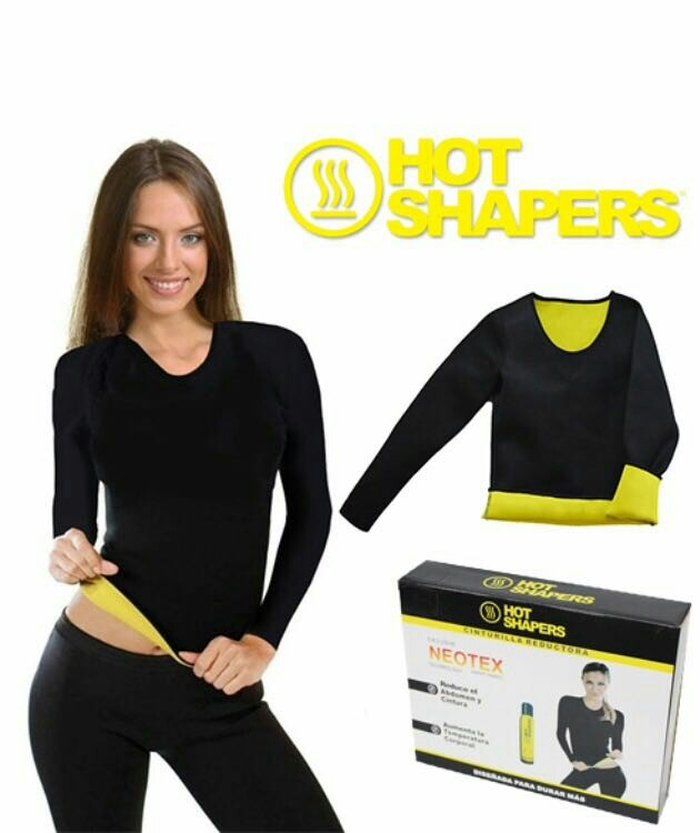 Футболка для похудения с длинным рукавом Hot Shapers