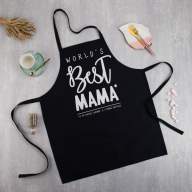 Фартук &quot;World&#039;s Best Mama&quot; - Фартук "World's Best Mama"